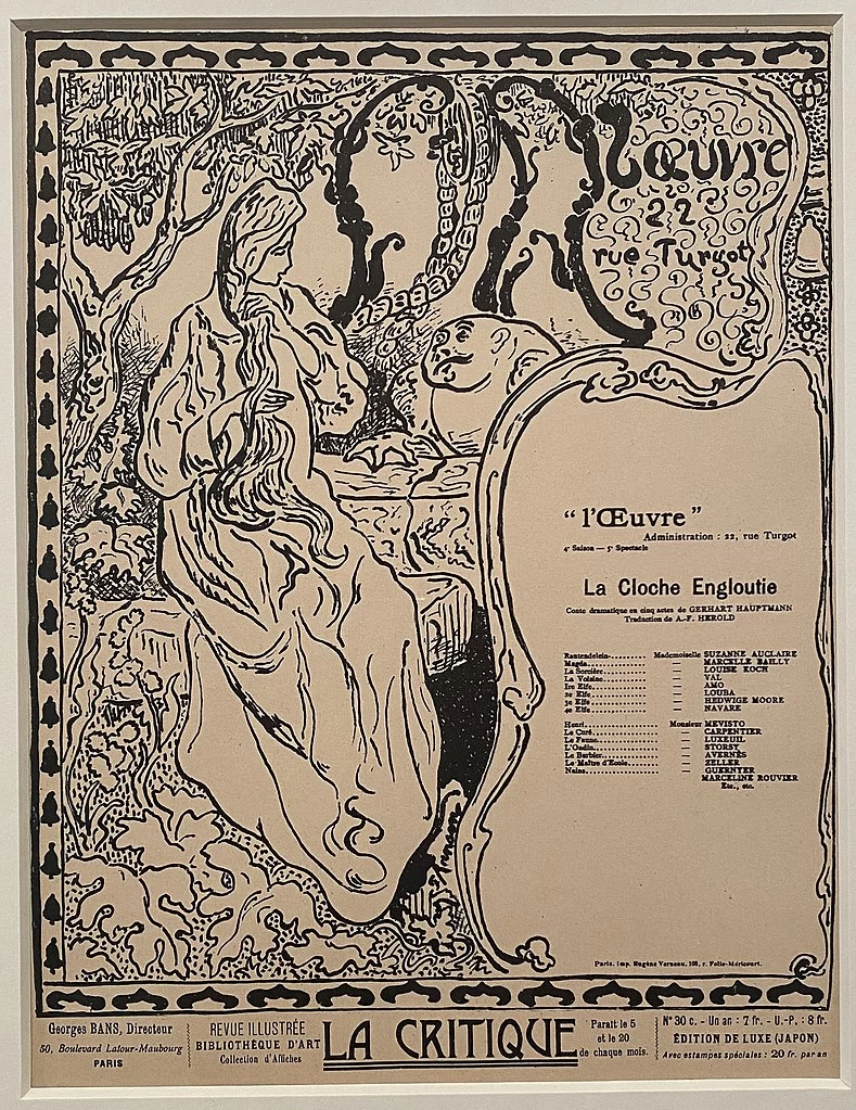 La campana sommersa, 1897 - Gift of The Atlas Foundation, National Gallery of Art